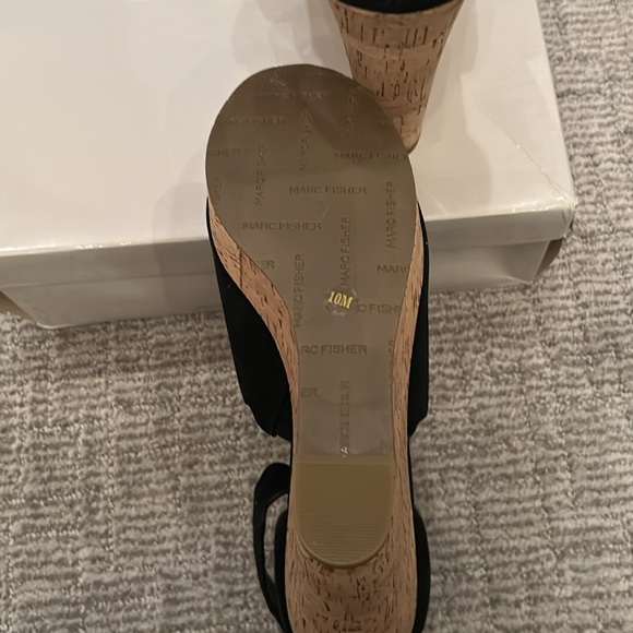 Marc Fisher Mfhayo Black Suede 10 - Picture 6 of 6